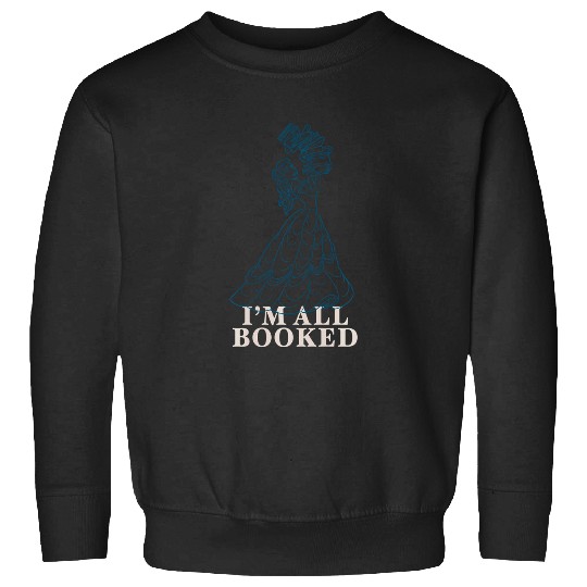 Disney Princess Belle I'M All Booked Sweatshirts