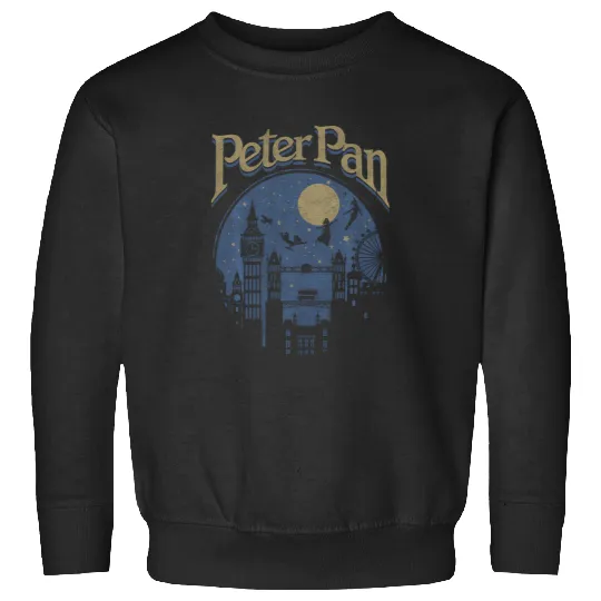Disney Peter Pan Group Shot London Night Silhouette Sweatshirts