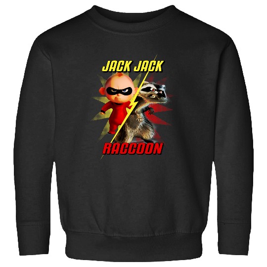 Disney Pixar The Incredibles 2 Jack-Jack vs. Raccoon Retro Sweatshirts