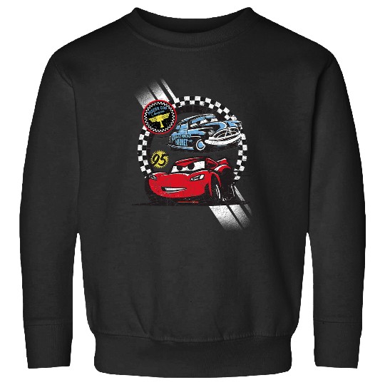 Discover Disney Pixar Cars Hudson Hornet & Lightning McQueen Retro Sweatshirts
