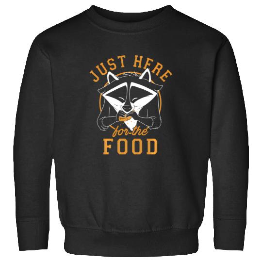 Disney Pocahontas Meeko Just Here For The Food Portrait Sweatshirts