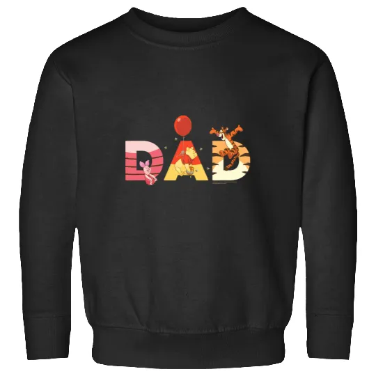 Disney Winnie the Pooh and Friends Dad Father’s Day Birthday Sweatshirts