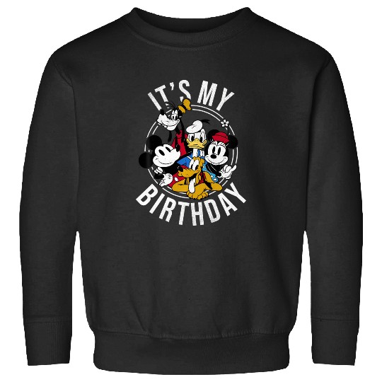 Discover Disney Mickey Friends It'S My Birthday Group Sweatshirts