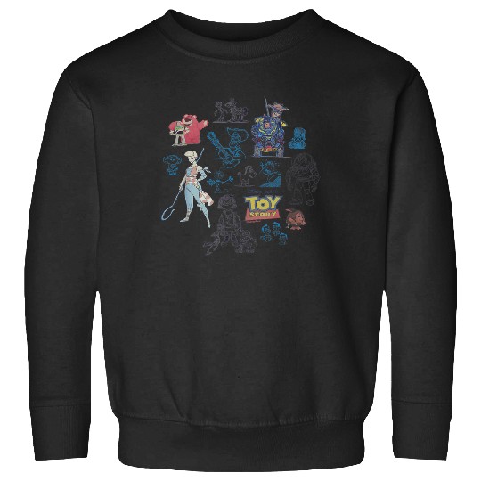 Discover Disney & Pixar’s Toy Story Character Concept Art Sweatshirts