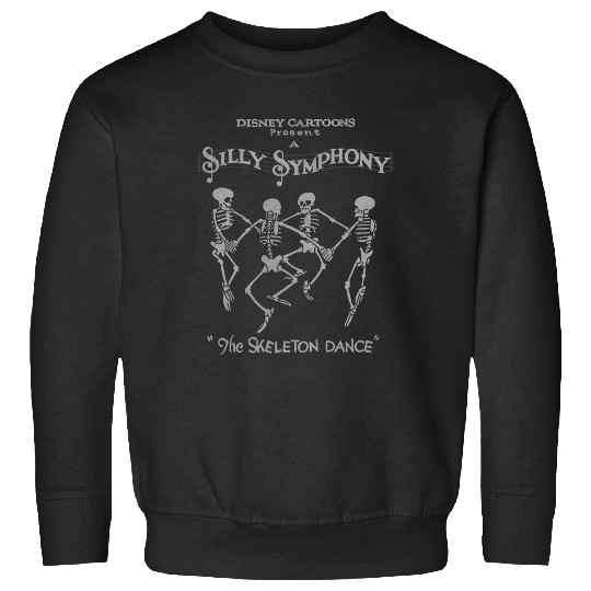 Discover Disney Silly Symphonies The Skeleton Dance  Logo Sweatshirts