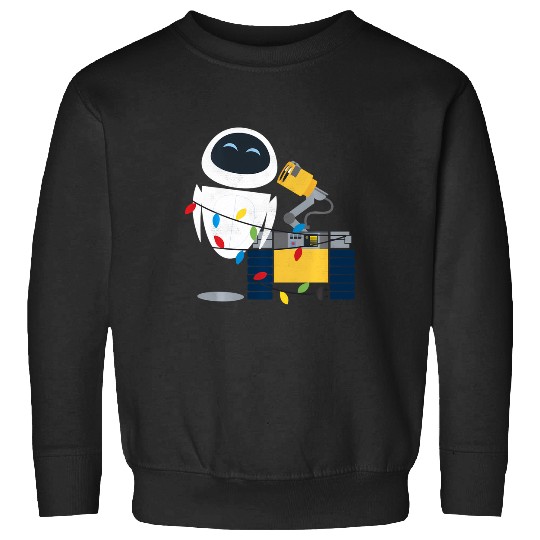 Disney Pixar Wall-E Eve Christmas Light Wrap Sweatshirts