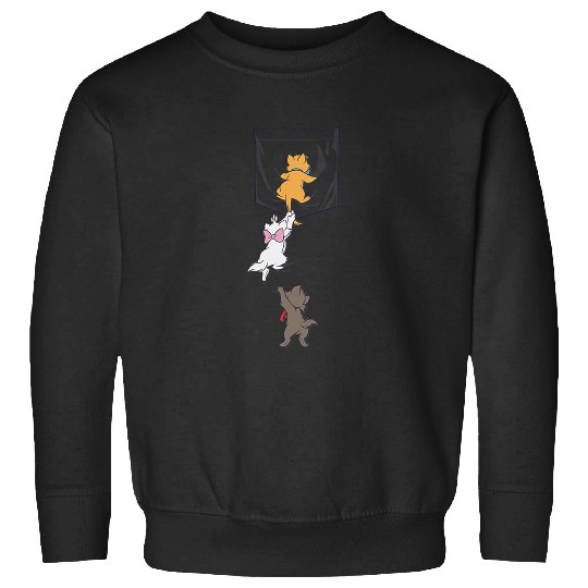 disney aristocats kitten pocket Sweatshirts