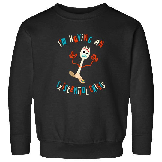Discover Disney Pixar Toy Story 4 Forky Existential Crisis Sweatshirts