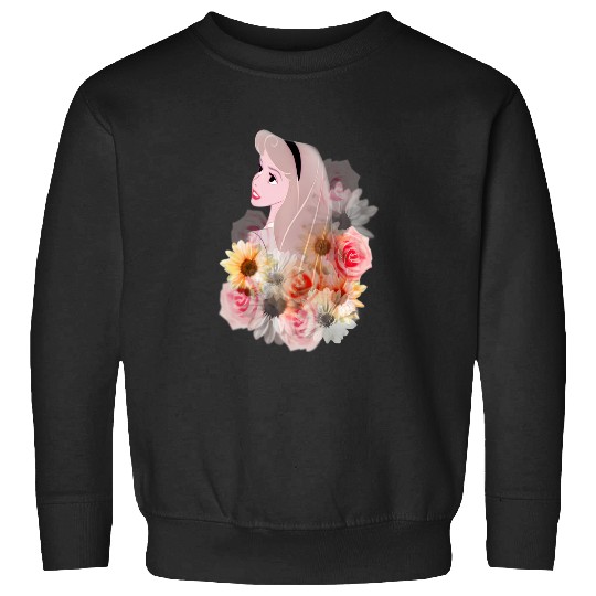 Discover Disney Princess Aurora Sleeping Beauty Floral Sweatshirts