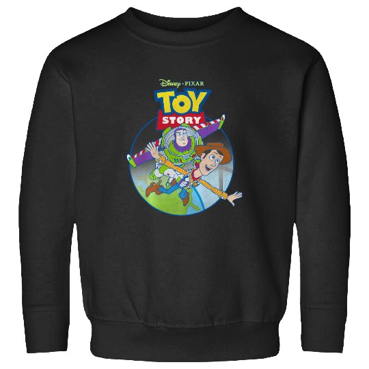Discover Disney Pixar Toy Story Woody Buzz Fly Poster Sweatshirts