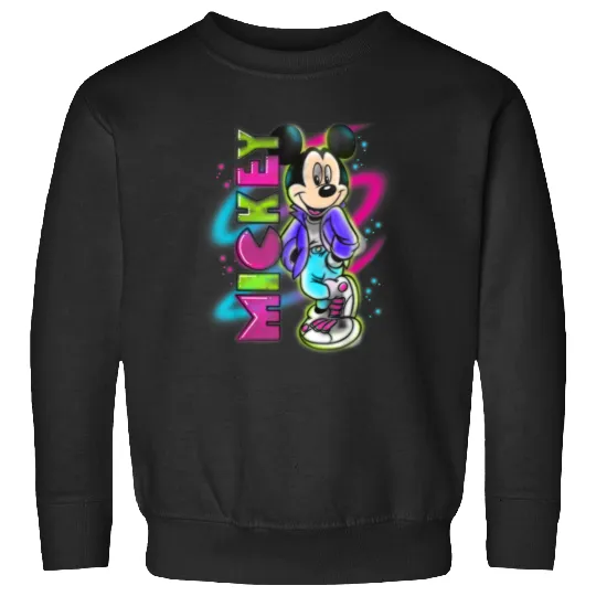 Disneyss Mickey Mouse Airbrush Sweatshirts