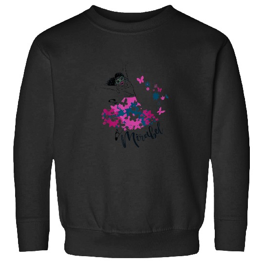 Disney Encanto Mirabel Madrigal Floral Lilac Pur Sweatshirts
