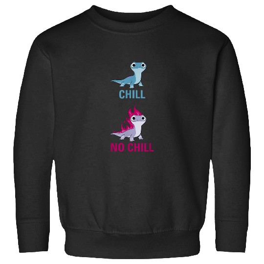 Discover Disney Frozen 2 Salamander Chill vs No Chill Sweatshirts