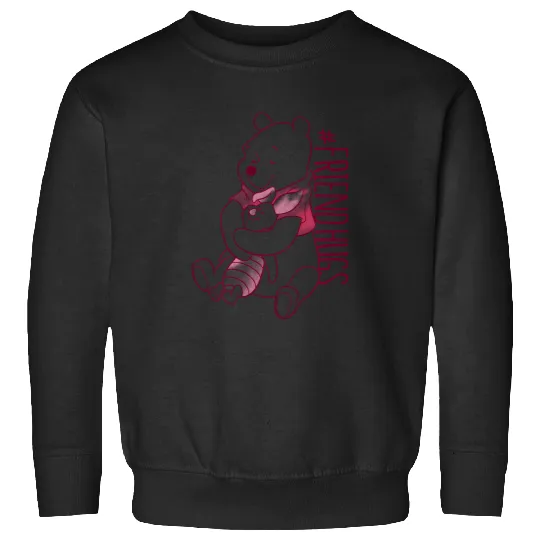 Disney Winnie The Pooh Piglet And Pooh Friend Hugs Sweatshirts
