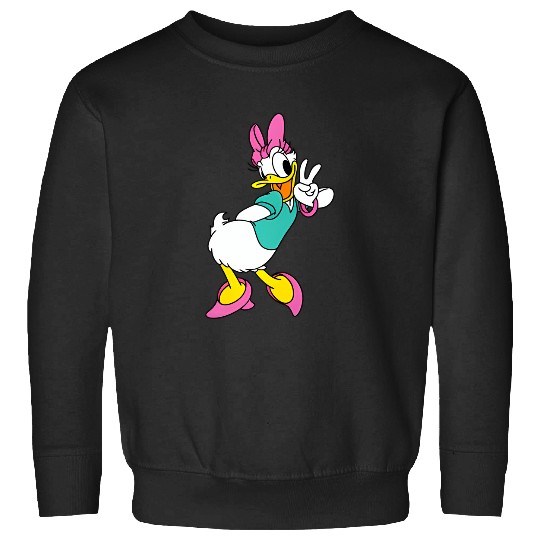 Discover Disney Mickey Friends Daisy Duck Small Pose Sweatshirts