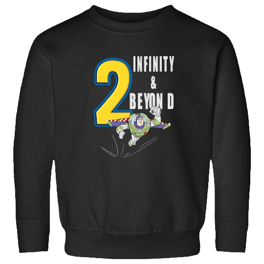 Discover disney Pixars toy story buzz lightyear fly quote graphic Sweatshirts