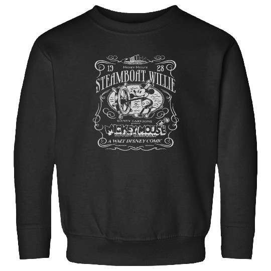 Discover Disney Mickey And Friends 1928 Steamboat Willie Sweatshirts