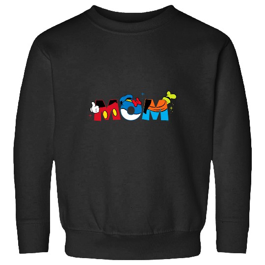 Discover Disney Mickey Mouse and Friends Mom Mother’s Day Birthday Sweatshirts