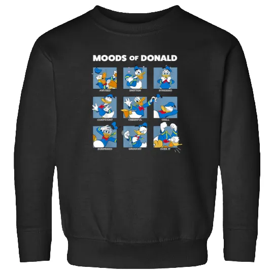Discover Disney Mickey And Friends Moods Of Donald Duck S Sweatshirts