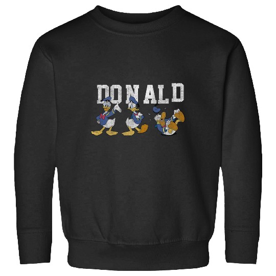 Discover Disney Mickey And Friends Donald Duck Pose Lineup Tank Top Sweatshirts