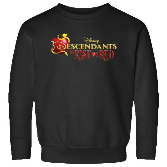 Disneyss Descendants 4 The Rise Of Red  Movie Logo Sweatshirts