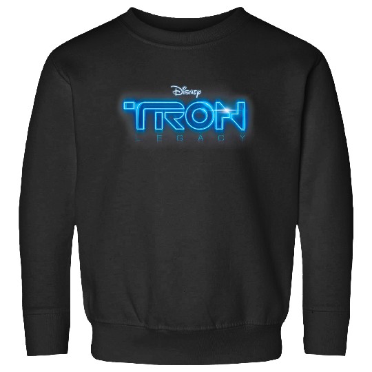 Discover Disneyss Tron Legacy  2010 Movie Logo Sweatshirts