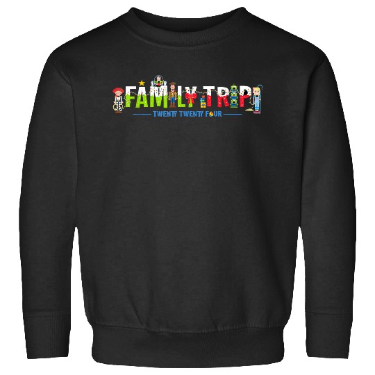 Disneyss And Pixarss Toy Story Christmas Family Trip 2024 Sweatshirts