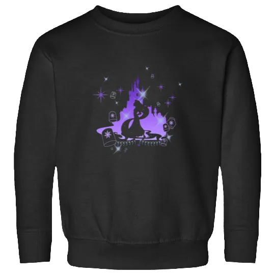 Disney Tangled Rapunzel Silhouette Portrait Graphic Sweatshirts