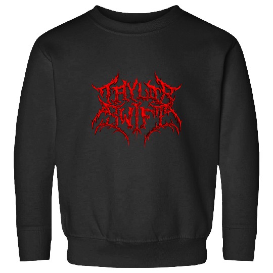 Discover Taylor Black Metal Parody Sweatshirts