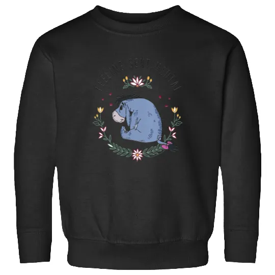 Womens Disney Winnie The Pooh Eeyore Feeling Sentimental VNeck Sweatshirts
