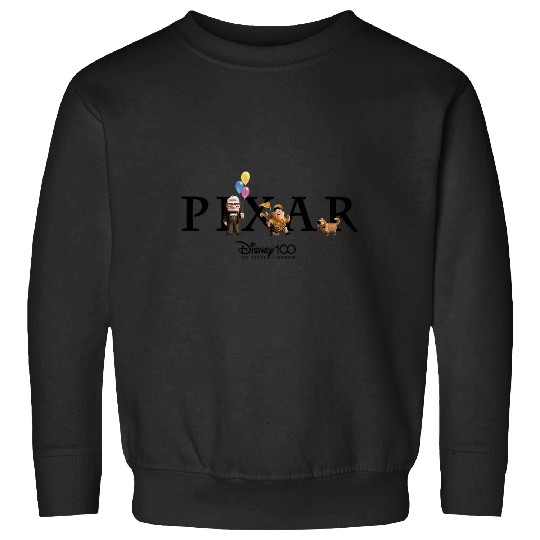 Discover Disney 100 and Pixars Up Pixarss Logo 100 Years of Wonder Sweatshirts