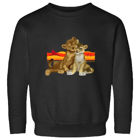 Discover Disney The Lion King Young Simba Nala Live Action Sweatshirts