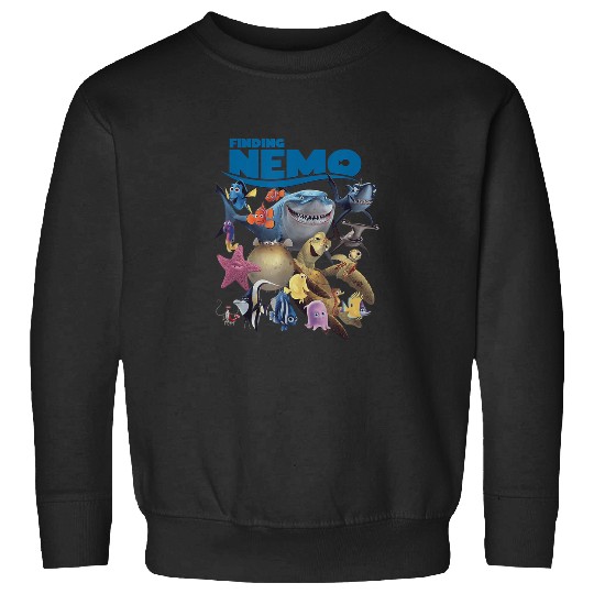 Discover Disney Pixar Finding Nemo Iconic Characters Grou Sweatshirts