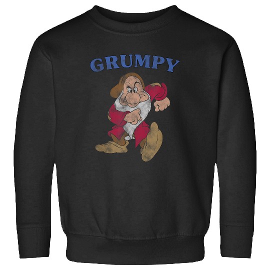 Disneyss Snow White And The Seven Dwarfs A Grumpy Character Sweatshirts