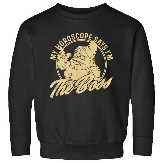 Disneyss Snow White And The Seven Dwarfs I'm The Boss Sweatshirts