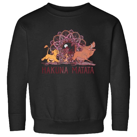 Disneyss Lion King Hakuna Matata Henna Group shots Portrait Sweatshirts