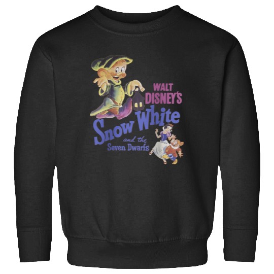 Disneyss Snow White And The Seven Dwarfs Dopey Movie Poster Sweatshirts
