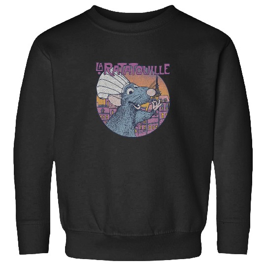 Disney Pixar Ratatouille Bon Appetit Circle Sign Sweatshirts