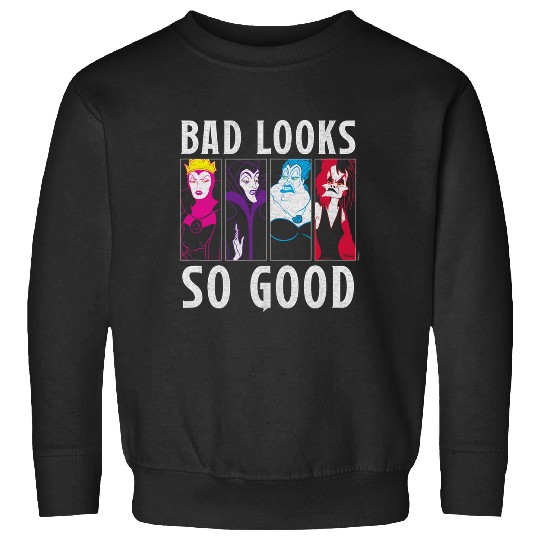 Disney Villains - Ursula Maleficent Cruella Evil Queen Bad Sweatshirts