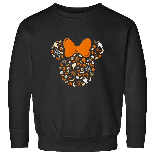 Discover disney minnie mouse halloween ghosts pumpkins spiders sweat Sweatshirts