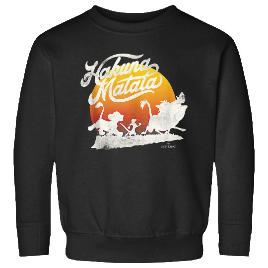 Disneyss The Lion King Hakuna Matata Sunset March Sweatshirts