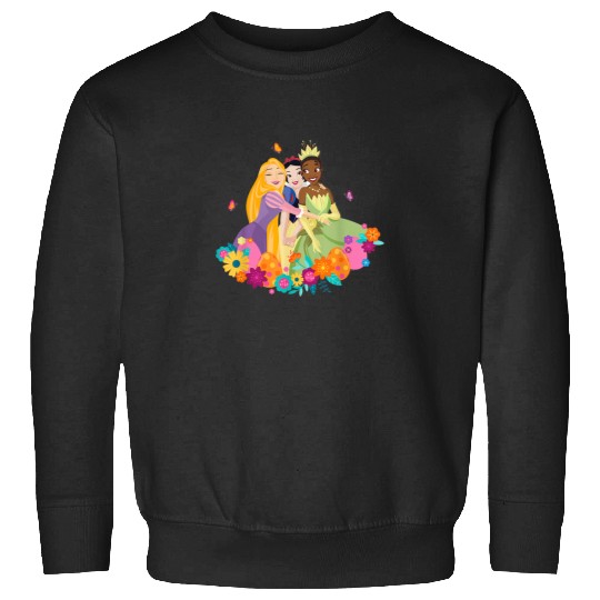 Disney Princess Rapunzel Snow White Tiana Spring Sweatshirts