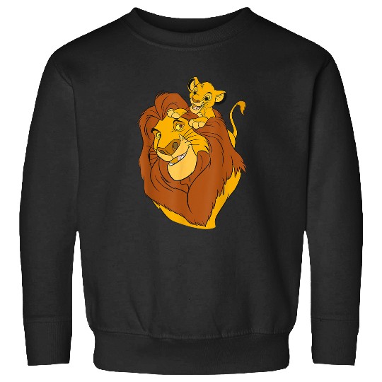 Disneyss The Lion King Simba And Mufasa Father And Son Sweatshirts