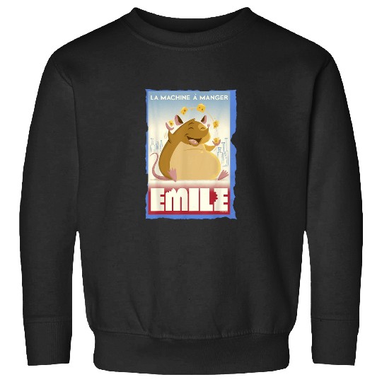 Disney Pixar Ratatouille Emile Eating Poster Sweatshirts