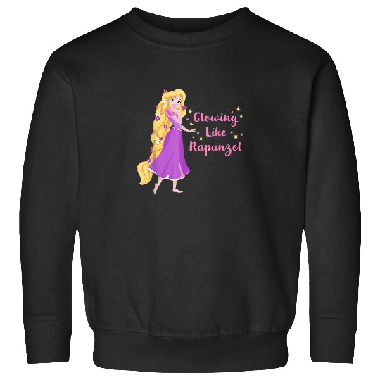 Disney Princess Glowing Like Rapunzel Sweatshirts