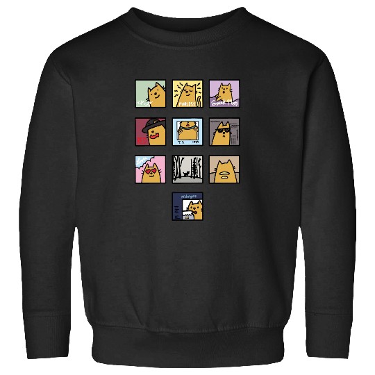 Discover The Eras Tour... But with Cats Essential Sweatshirts