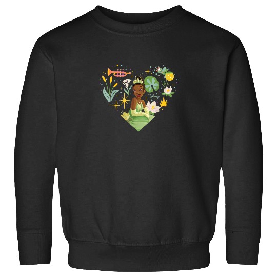 Disney Princess Tiana Nature Heart Sweatshirts