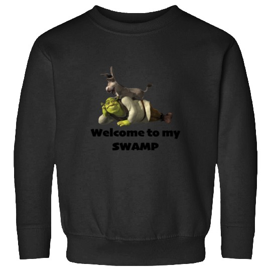 Welcome to my SWAMP - Shrek  : Shrek Same Swamp Forever , Shrek Shirt, Disney Fiona Princess , Shrek,Shrek Sweatshirts