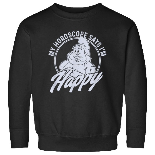 Disneyss Snow White And The Seven Dwarfs I'm Happy Sweatshirts