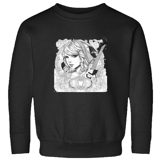 Discover Swift Serenade A Melodic Tapestry  : Vintage Taylor The Eras Tour , The Eras Tour Taylor Version, THE ERAS TOUR , Taylor Sweatshirts